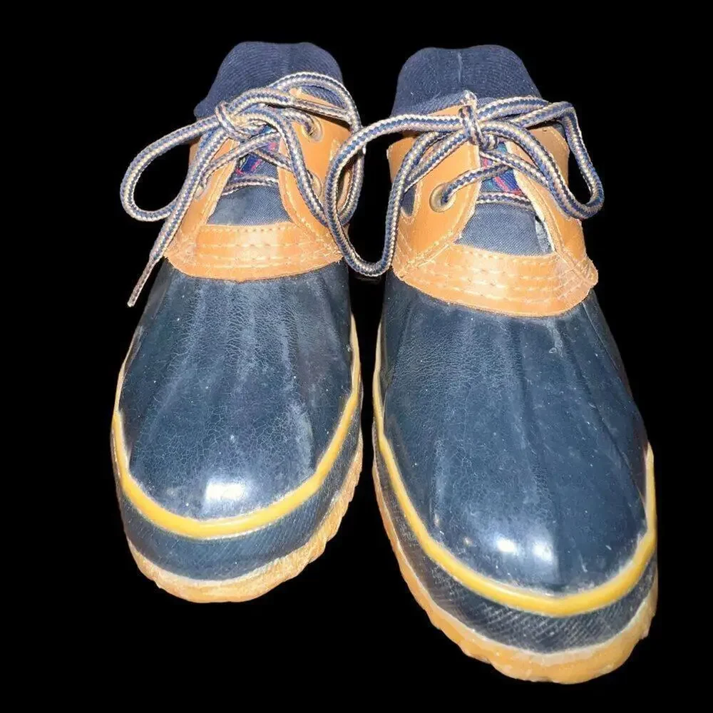 VTG 80/90's Sporto Duck Shoes Thermolite Steel Shank‎ Made in Korea Women's Sz 6